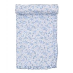 NEW KISSY KISSY baby's old english roses blanket in blue